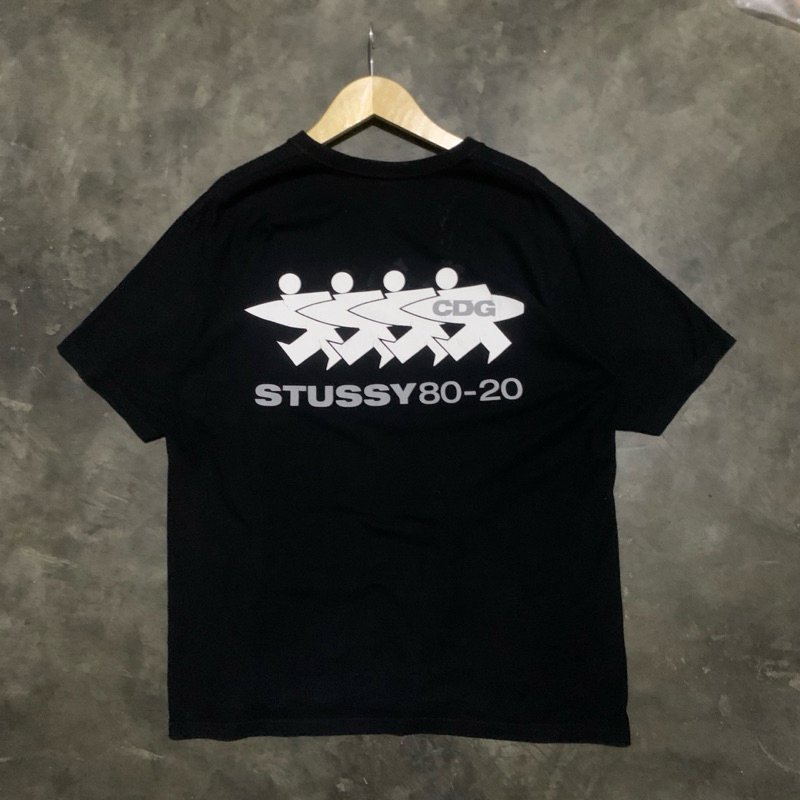 kaos Stussy x CDG