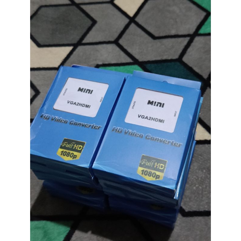 VGA TO HDMI CONVERTER VGA2HDMI AUDIO WITH POWER