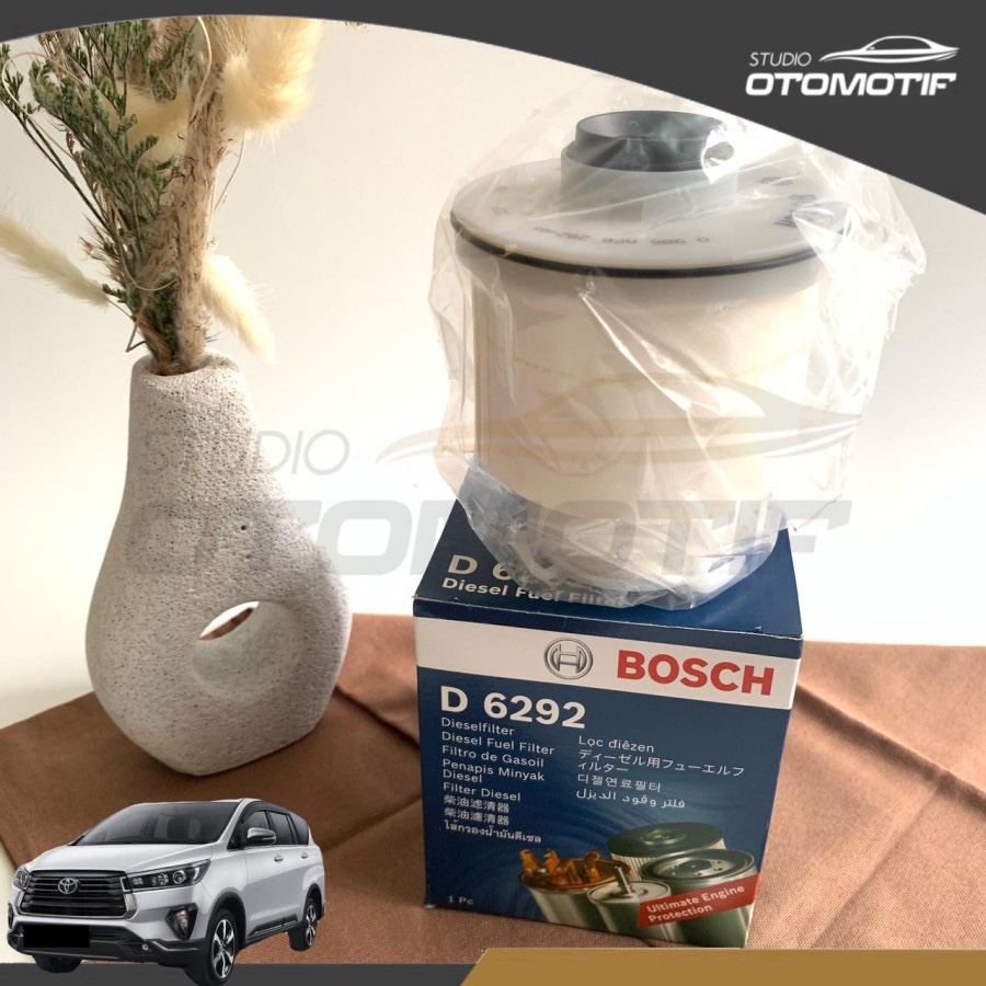 Filter Solar INNOVA REBORN AN140 GEN2 2016-2025 BOSCH D6292 Saringan Solar Diesel Fuel Filter