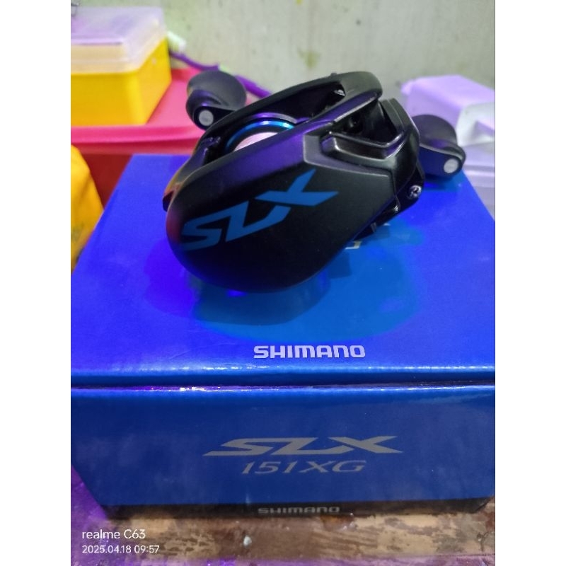 Reel bekas shimano slx 151 xg rasio 8:2:1
