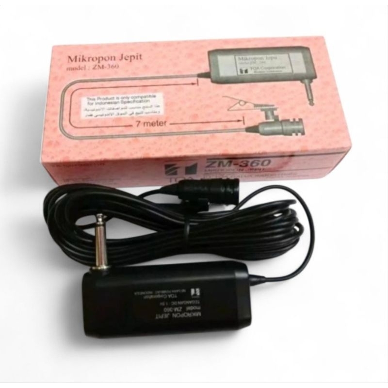 MIC JEPIT TOA ZM-360 100% ORIGINAL