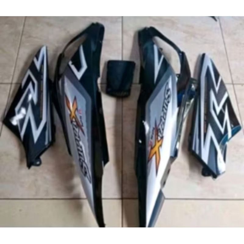 Cober body samping Honda Supra x 125 neww body belakang Honda supra x125 neww