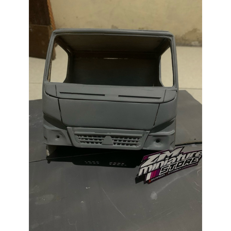 kabin miniatur truck canter skala 14