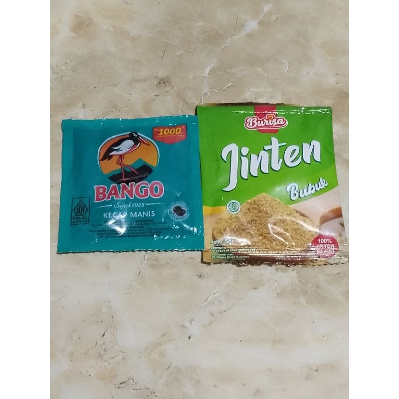 

Kecap Bango + Jinten Bubuk 5 gram Paket 1P (TRB69)