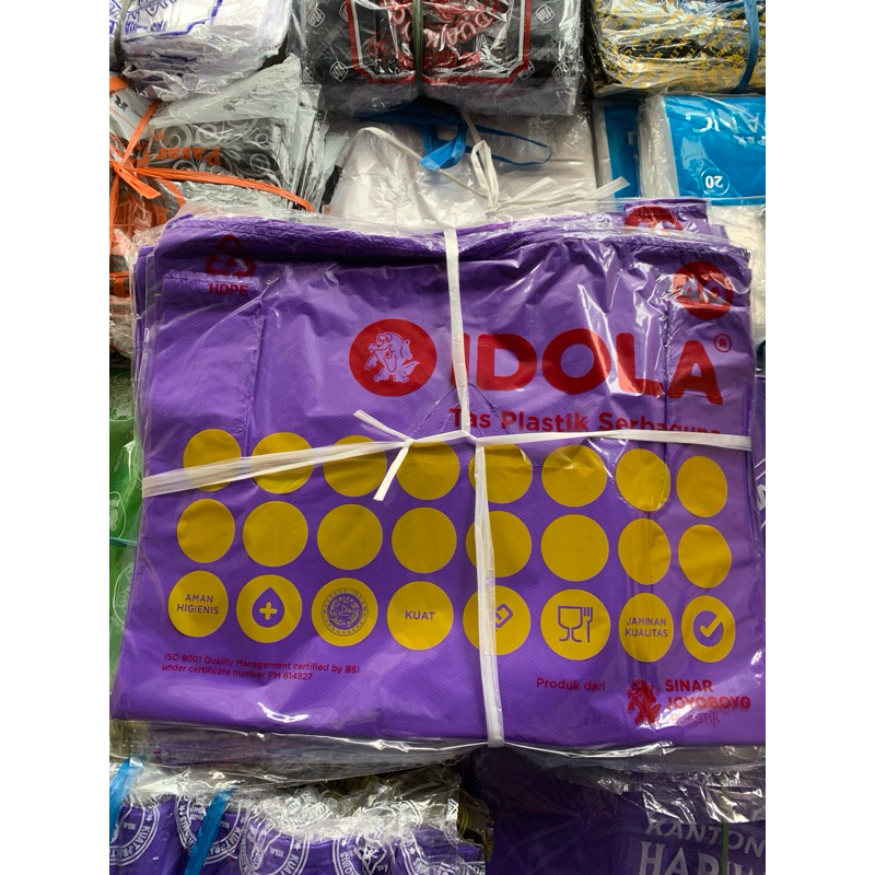 Plastik kresek IDOLA HD Besar uk 40