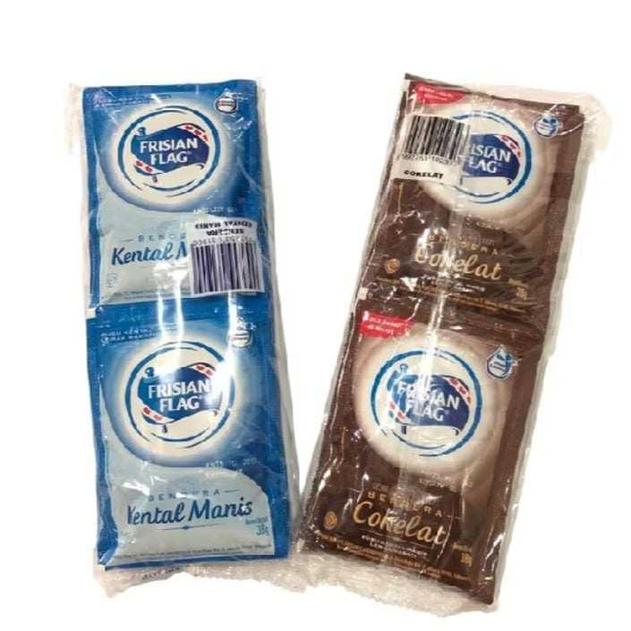 

Susu Kental Manis Sachet Frisian Flag Rencengan Promo Grosir (38gr x6)