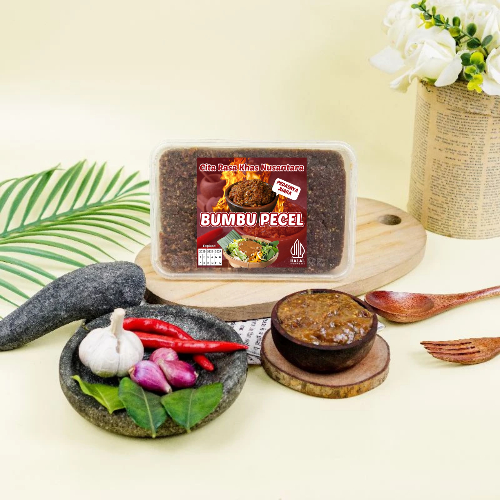 

Bumbu Pecel Kacang – Pedas Gurih Otentik, Praktis & Ekonomis, Tanpa Pengawet