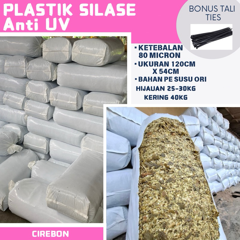 plastik anti UV plastik silase 80 micron ECER