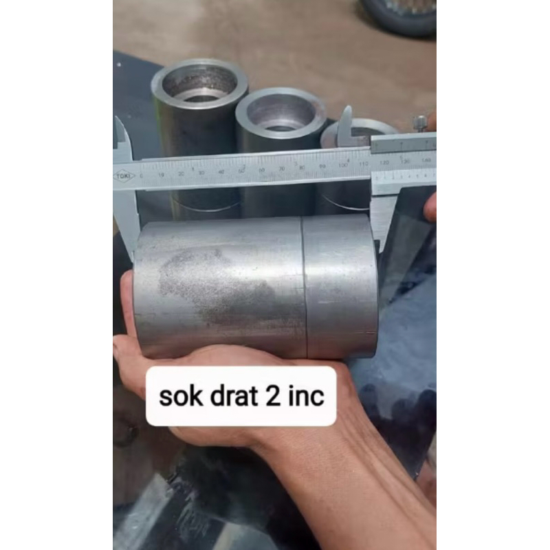 SOK DRAT 2inc bahan AS hitam S45 || SOK DRAT SUMUR BOR || SOK DRAT LUAR || SOK DRAT DALAM