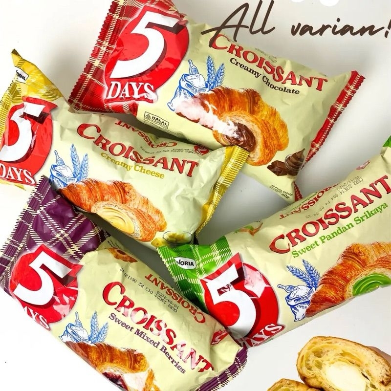 

Croissant 5 Days 60 gram