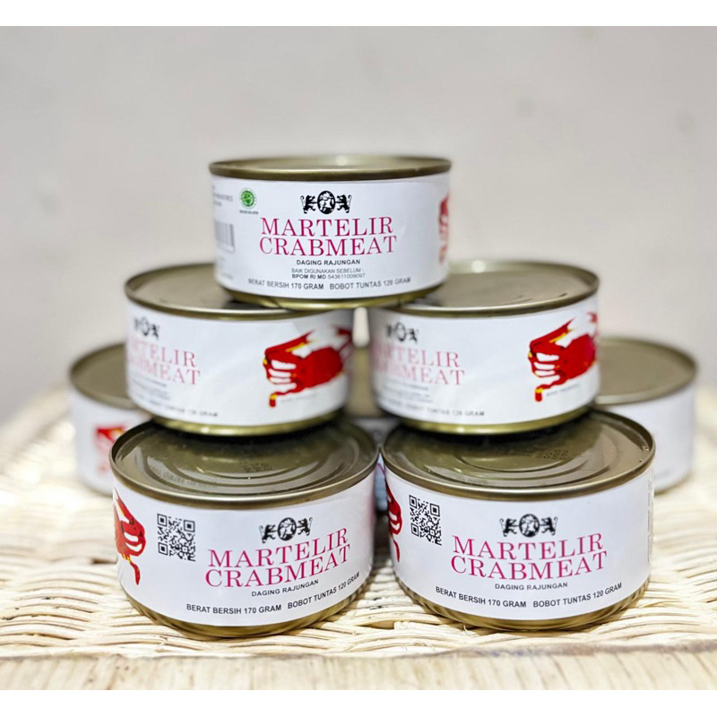 

Daging kepiting rajungan / Martelir Crabmeat PAKET HEMAT ( isi 8 pcs )