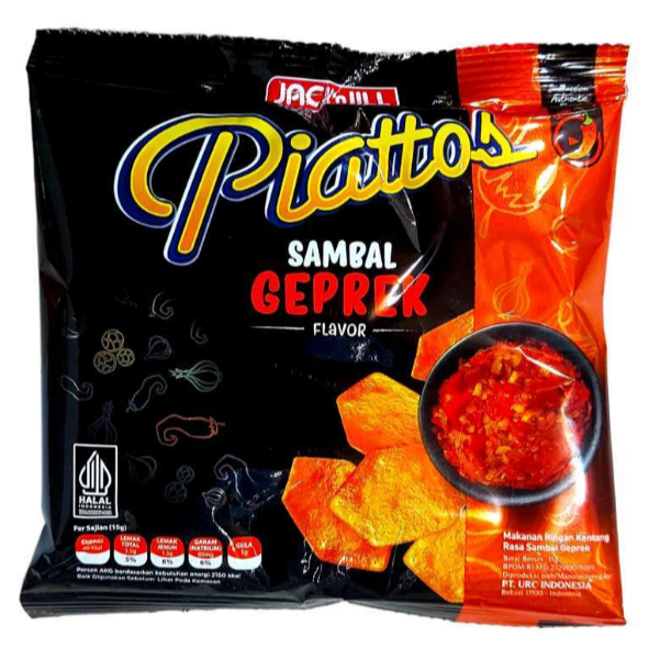 

Piattos Snack Keripik Kentang 20gr (PCS)