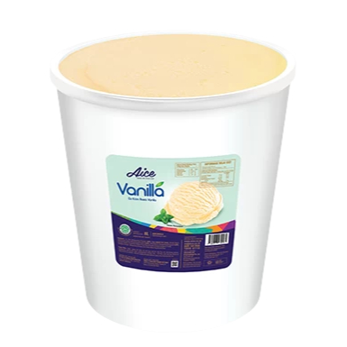 

Es Krim Vanilla 8 Liter Aice, Indofood, Joyday