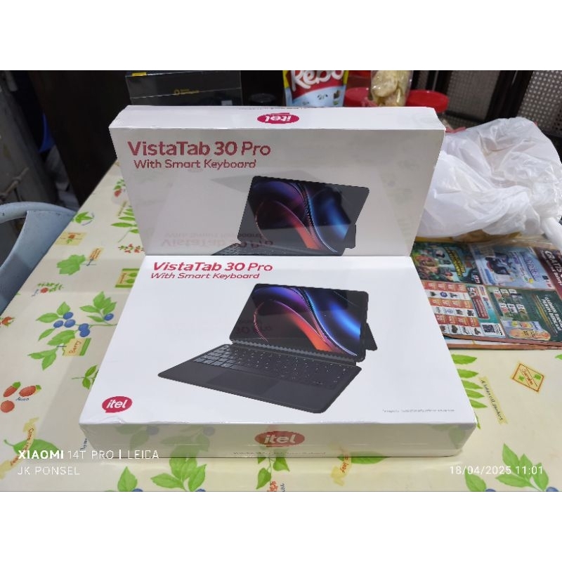 Itel VistaTab 30 Pro 4G 8/256 Keyboard Case Garansi Resmi