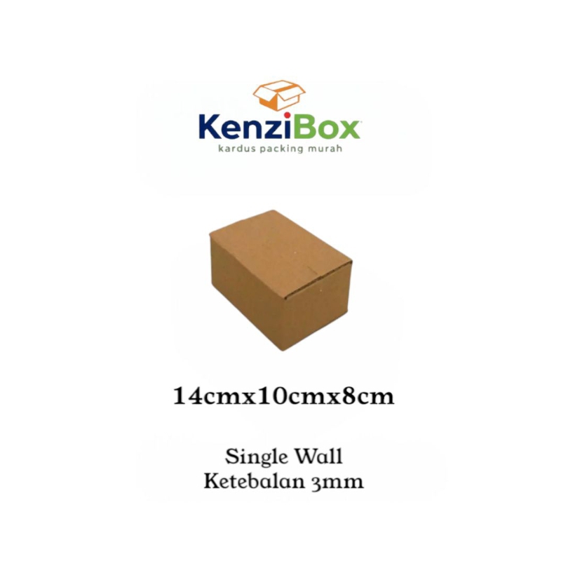 

kardus/karton/box UK. 14x10x8 cm single wall