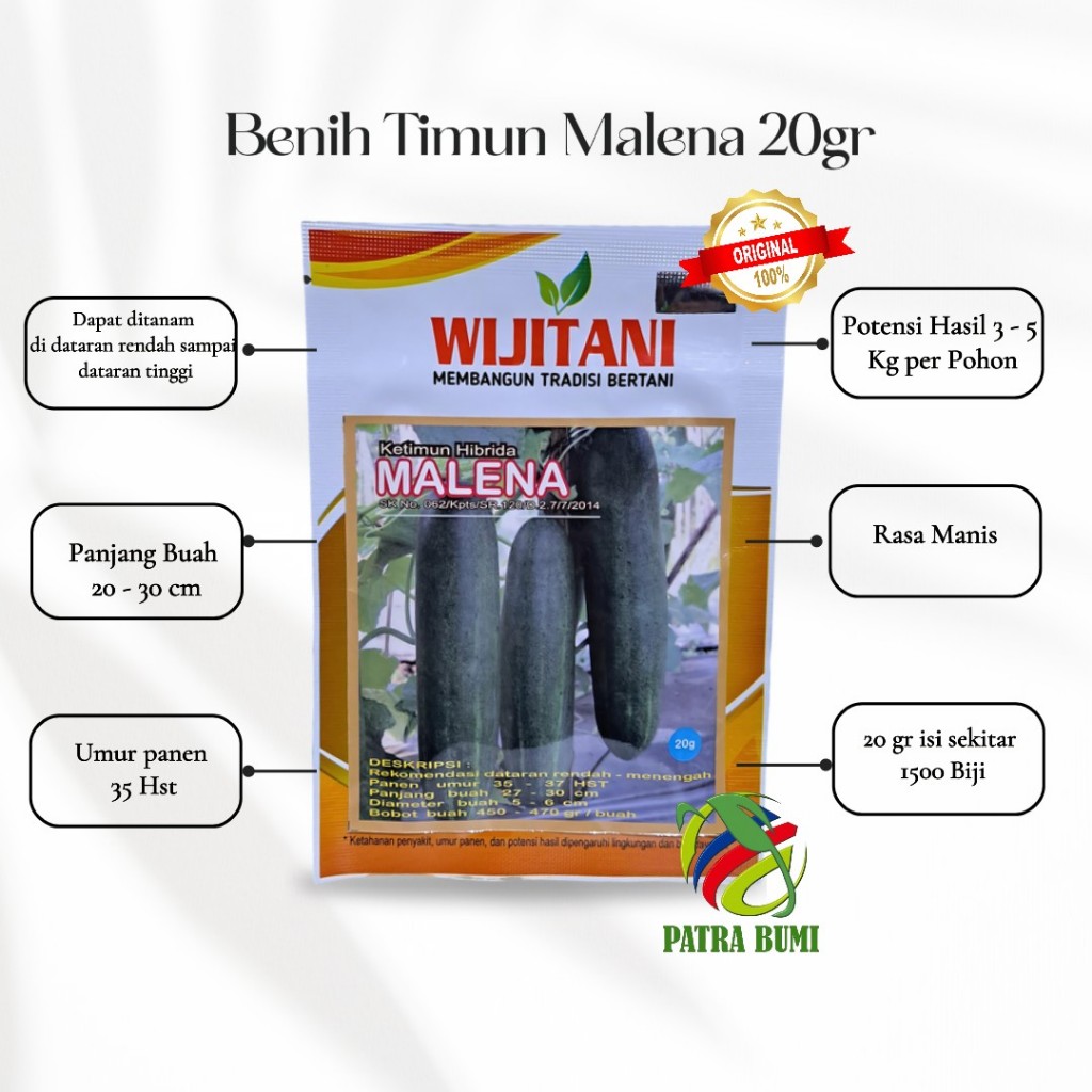 BENIH TIMUN MALENA 20GR - WIJITANI
