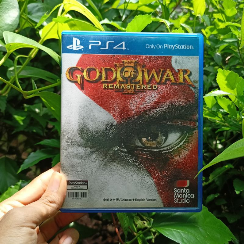 Bd kaset game ps 4 god of war 3