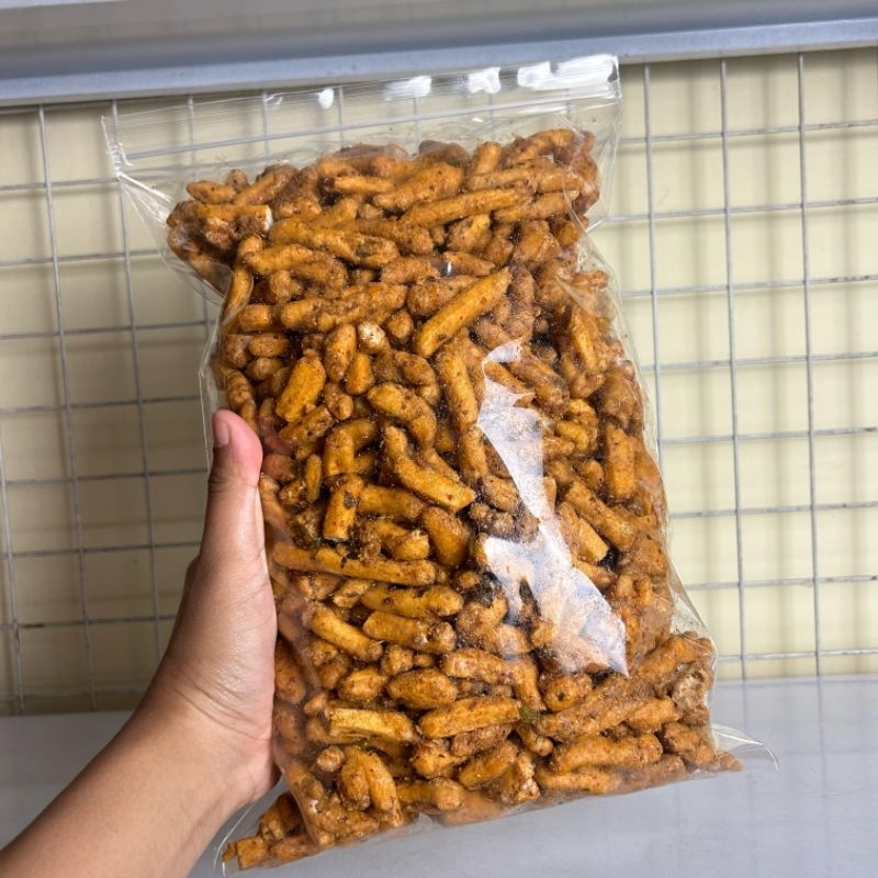 

RB22 Basreng Stik Daun Jeruk Rasa Pedas Gurih Renyah 1kg