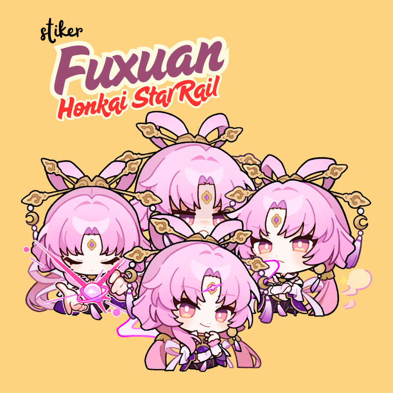 

STIKER FUXUAN HSR | STICKER HONKAI STAR RAIL FUXUAN VINYL GLOSSY ANTI AIR