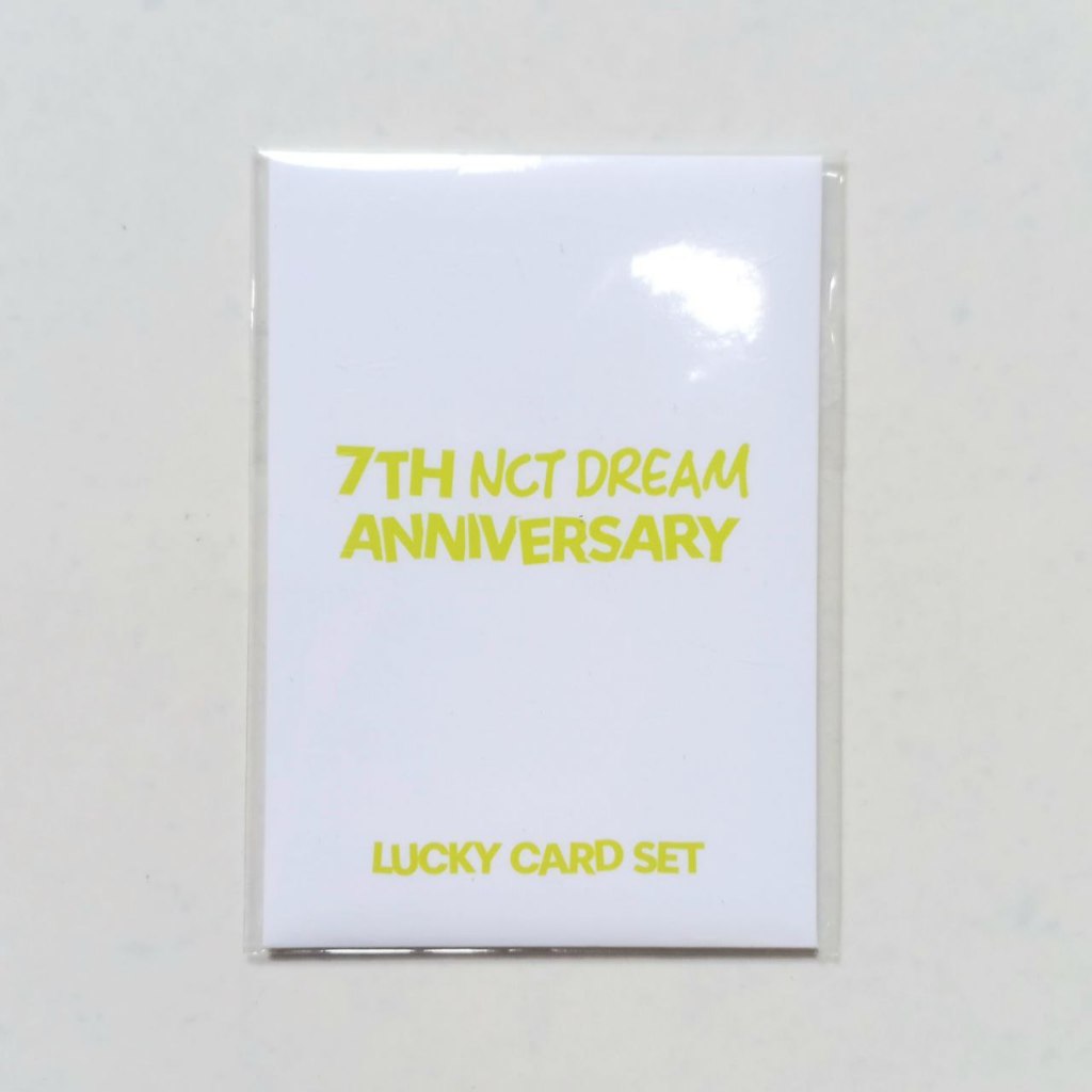 Ready Stock NCT Dream Lucky Card Set, Mark Renjun Haechan Jeno Jaemin Chenle Jisung