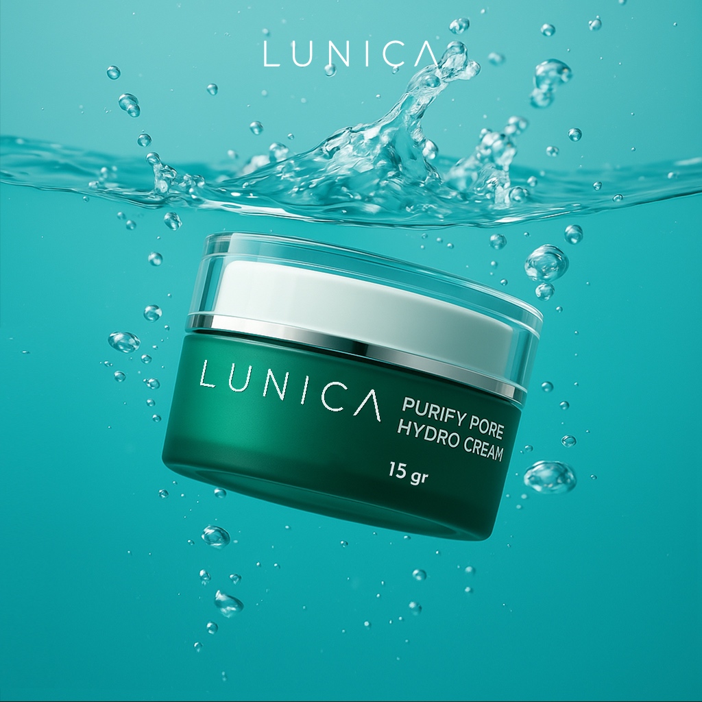 LUNICA Purify Pore - Hydro Cream Mengecilkan PoriPori Krim Pori Pori Wajah