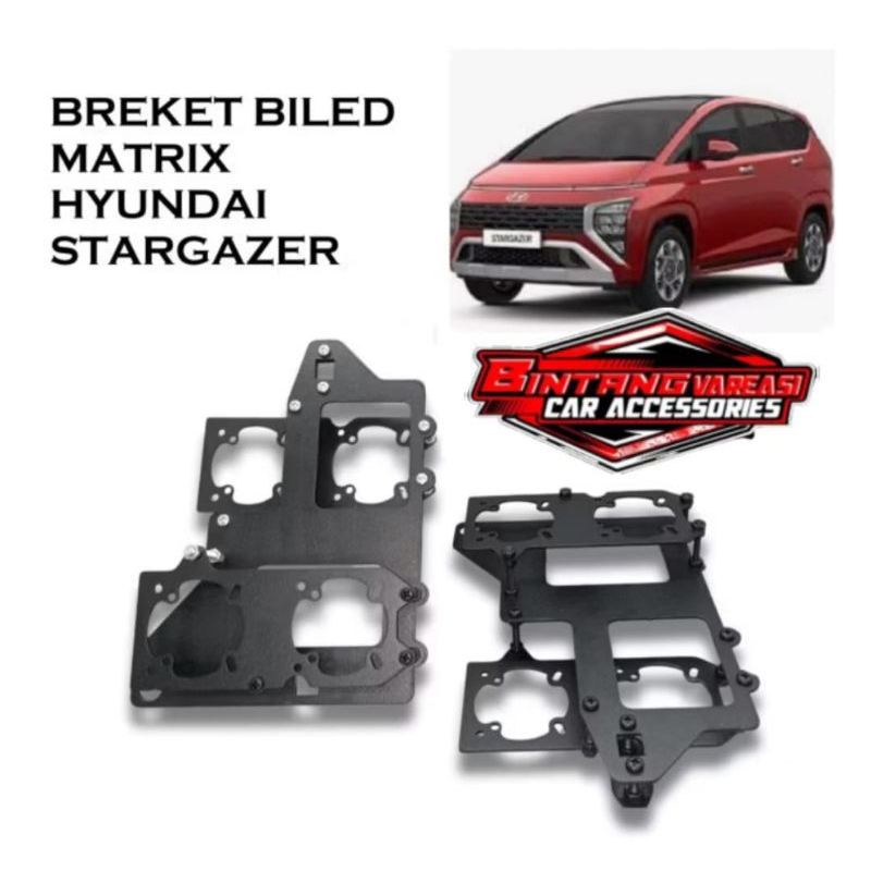 Breket LAMPU HEADLAMP matrix STARGAZER hyundai bracket headlamp 1.5 inch mobil