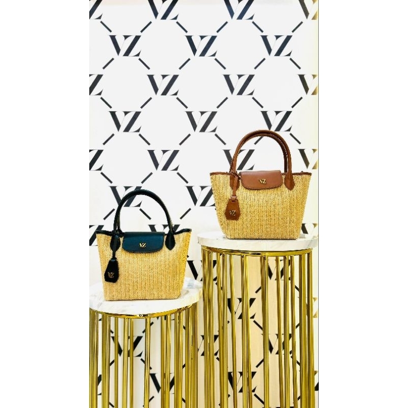 Tas Wanita - Tote Bag - Tas Jerami - VZ TERRA BASKET BAG VIVIZUBEDI LAMPUNG