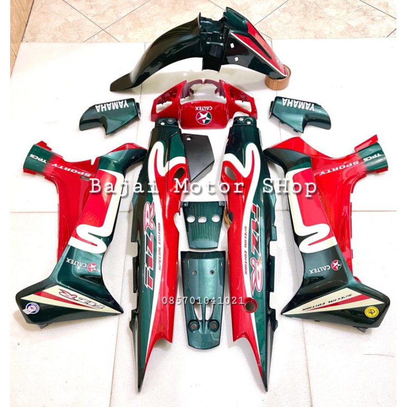 body halus full set fizr Caltex hijau botol super copy original