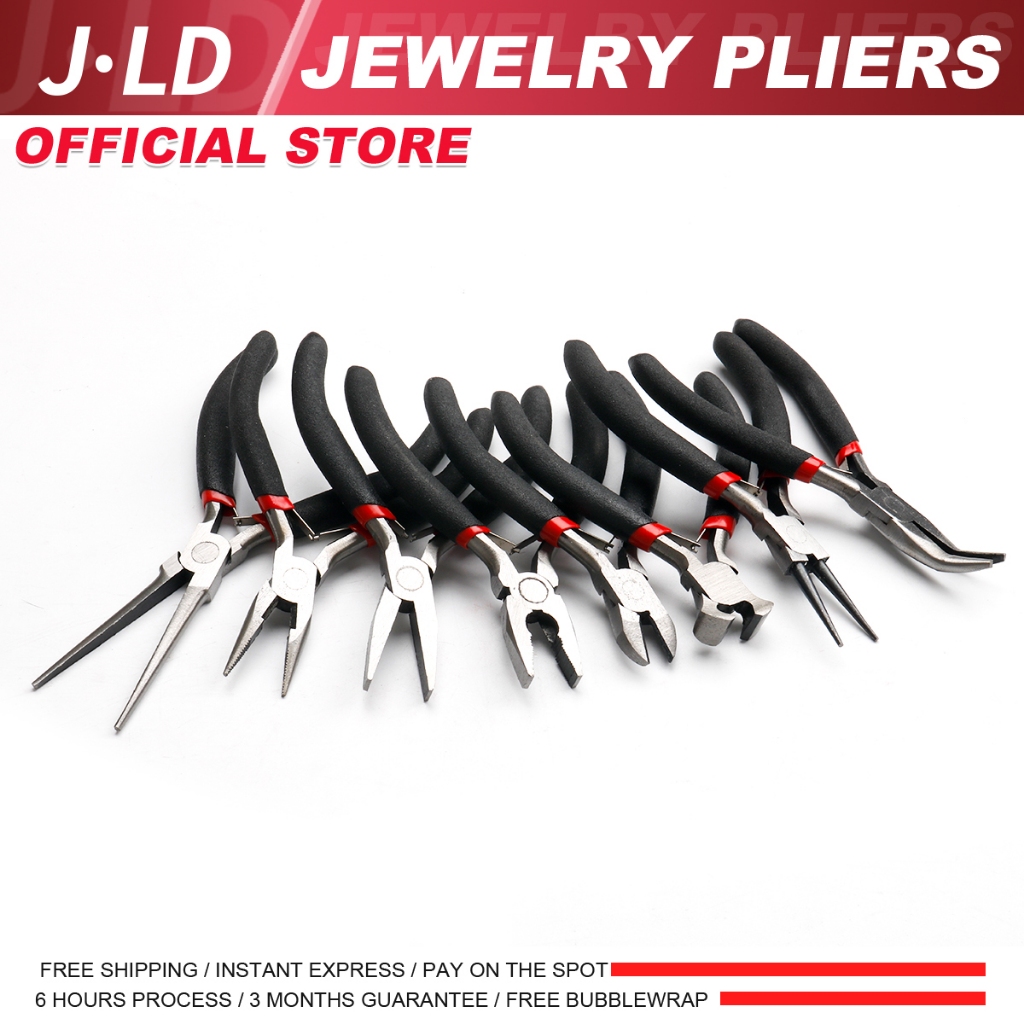JLD Jewelry Pliers Tang Perhiasan Craft Pliers Jewelry Supplies Making Tools Pliers Wire Cutters Nee