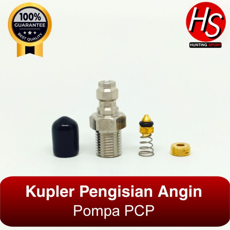 Kupler Pengisian Pcp, Kupler Pengisian, Kupler Pengisian Drat Luar Pcp, Kupler Pengisian Angin Pcp