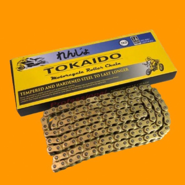 rantai did 428 gold tokaido O RING - rantai emas - rantai 428 120 did - rantai klx- rantai jupiter- 