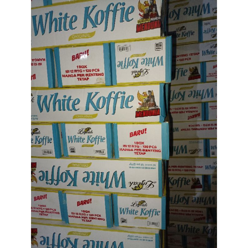 

Luwak White koffie original 1 karton.