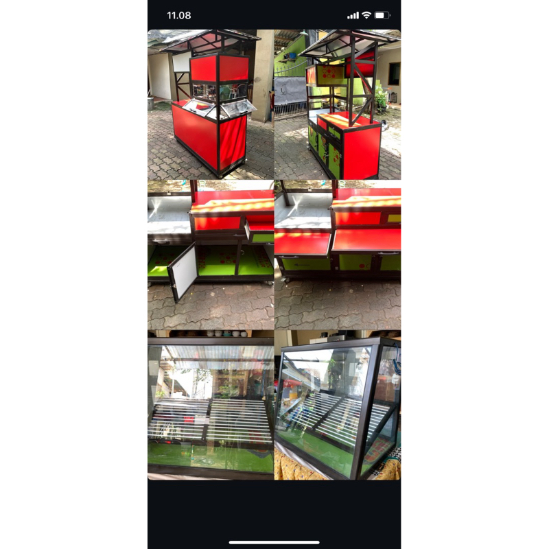 Gerobak Almunium Body Acp