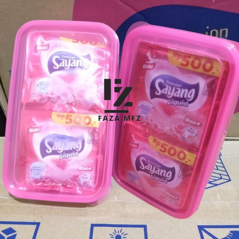 sabun sayang cair free tepak / sabun cair sayang renceng isi 24 sachet