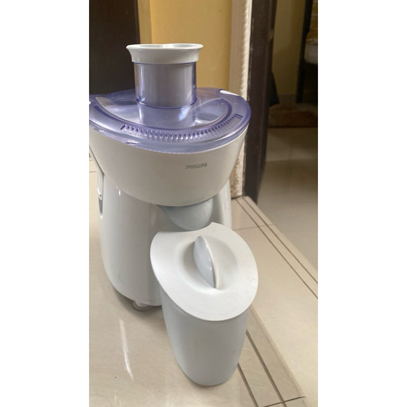 Philips HR1821 juicer alat jus buah sayur pemisah sari dan ampas kering bekas second