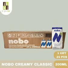 

Oat Milk / Nobo Milk Creamy Classic 200ml (1dus = 24pcs) Gojek Only
