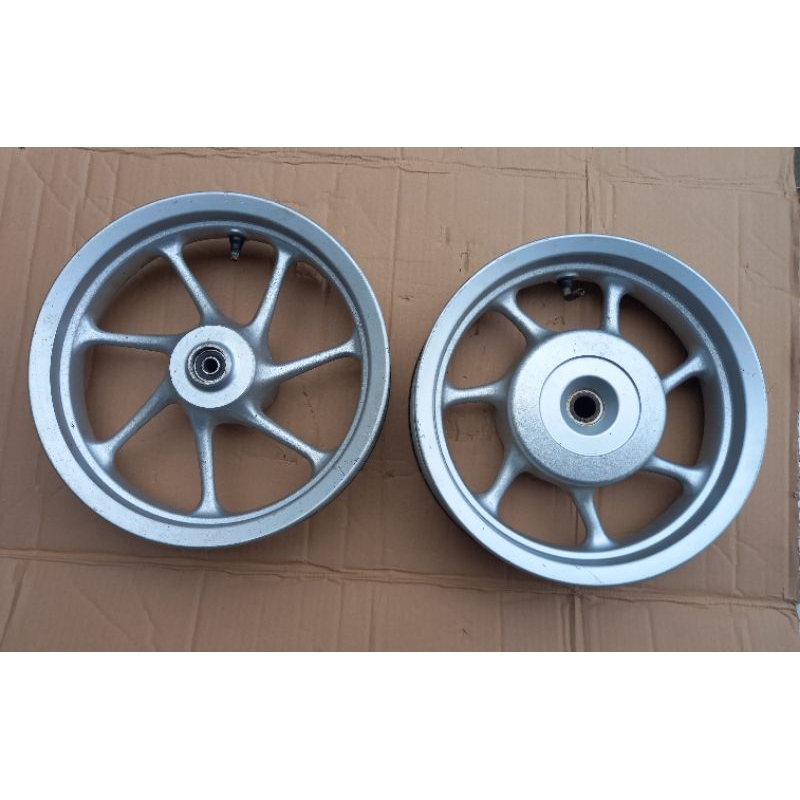 Velg Pelek Depan Belakang Scoopy FI Ring 12 ORI Copotan