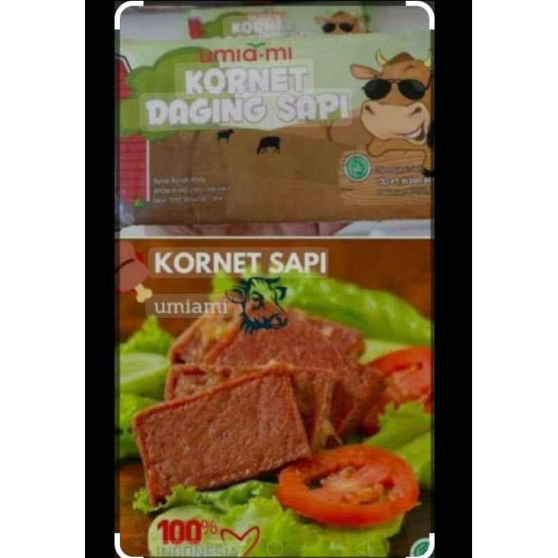 

UMIA-MI Kornet Daging Sapi 450 gr