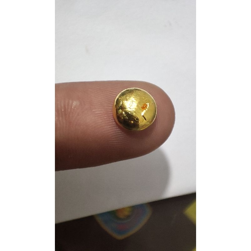 Logam Mulia emas cukim 24karat  berat 0.5 gram