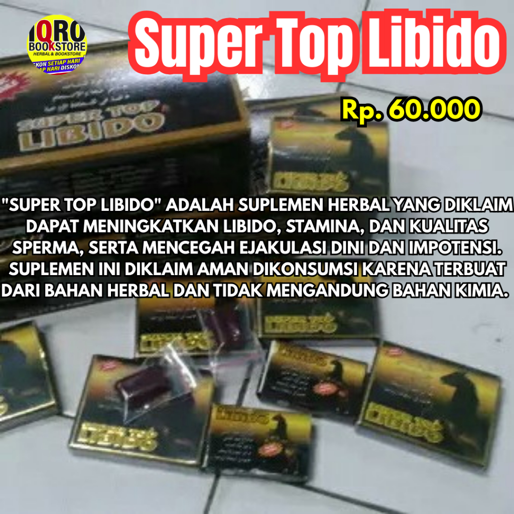 SUPLEMEN PRIA SUPER TOP LIBIDO ( STL )