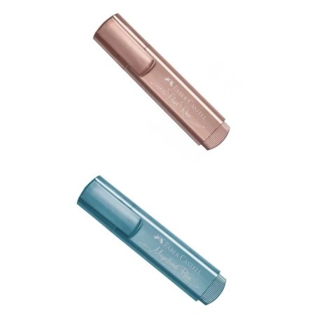 

Faber-Castell 10 Textliner 46 Metallic (Metallic Edition)