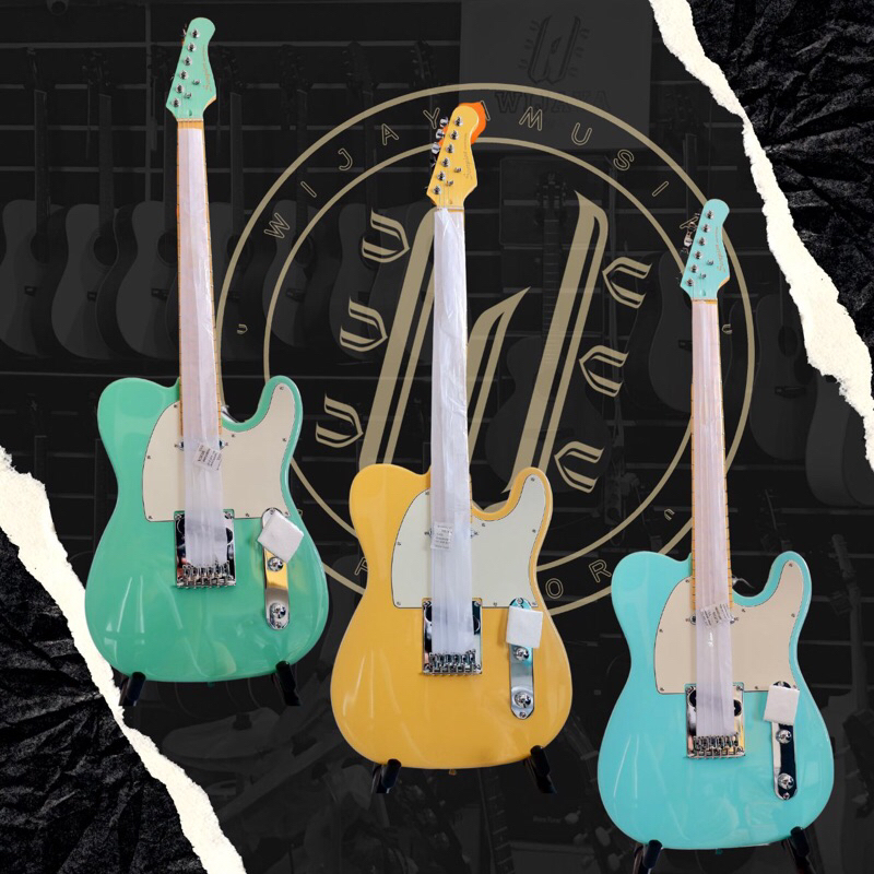 Gitar elektrik Scorpion ST130 telecaster original