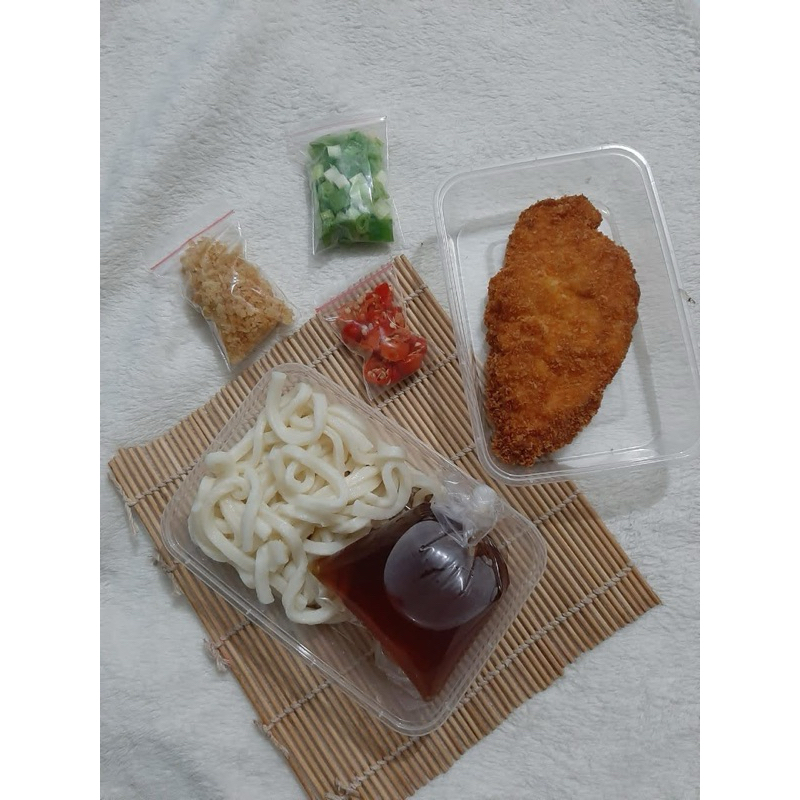 

Udon chicken katsu