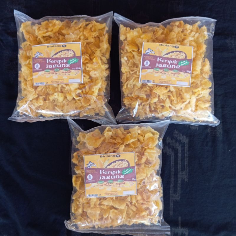 

Keripik Jagung Bintang 9 ukuran Sedang – Sumenep