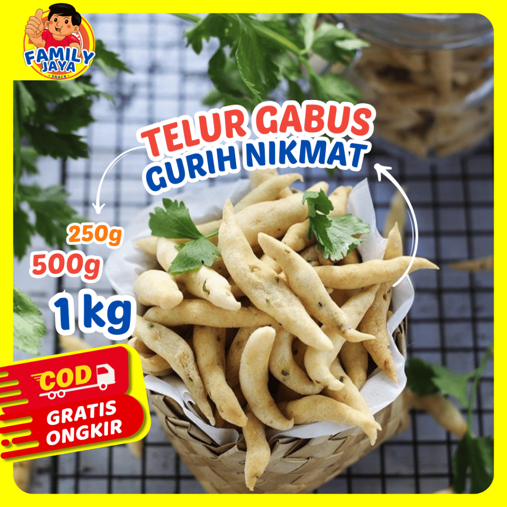 

Telur Gabus Keju Reguler Premium Camilan Tradisional Khas Betawi Renyah Gurih