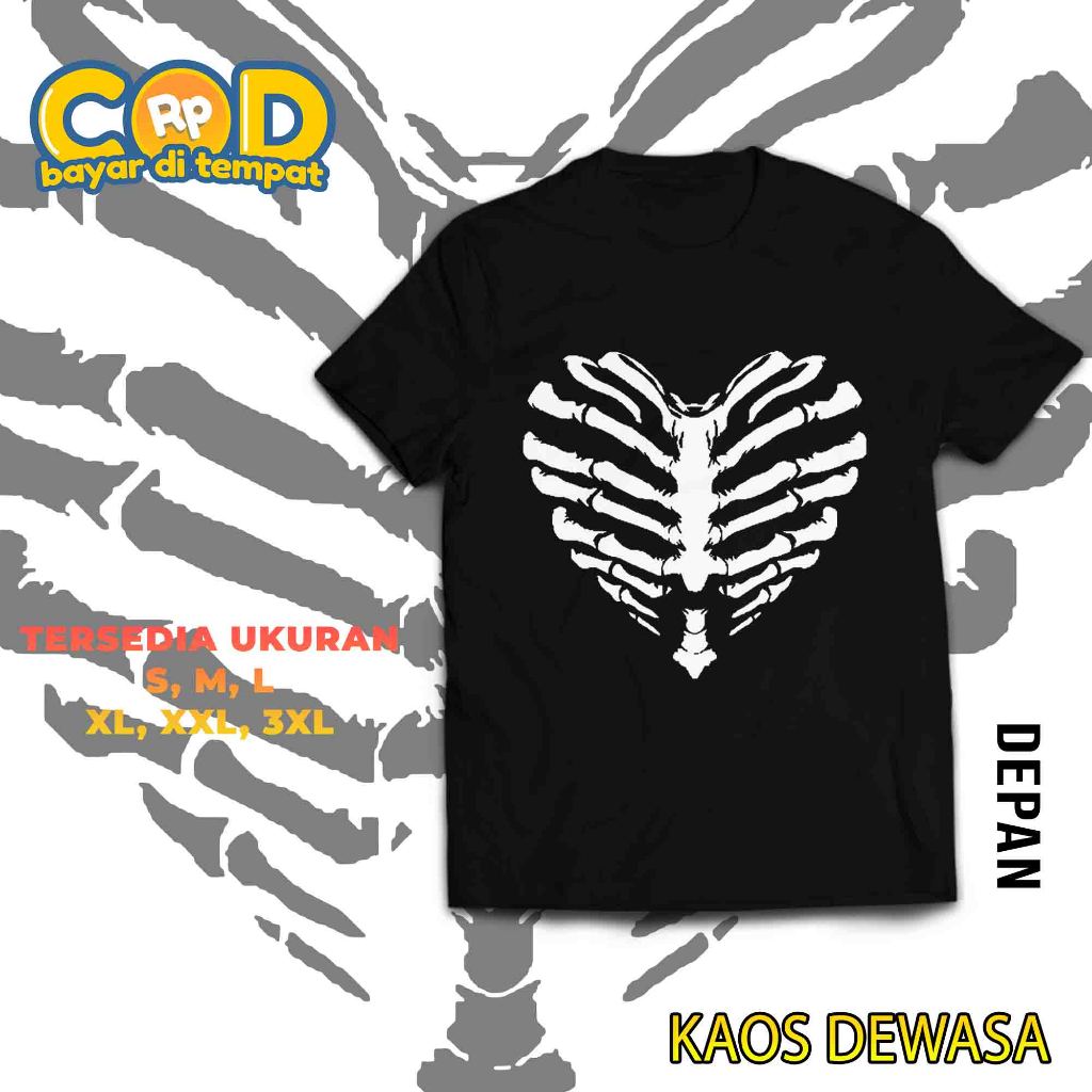 Kaos Vintage Rib Love Kaos Distro Pria Anak Skena - Baju Distro Lengan Pendek Kekinian Trendy
