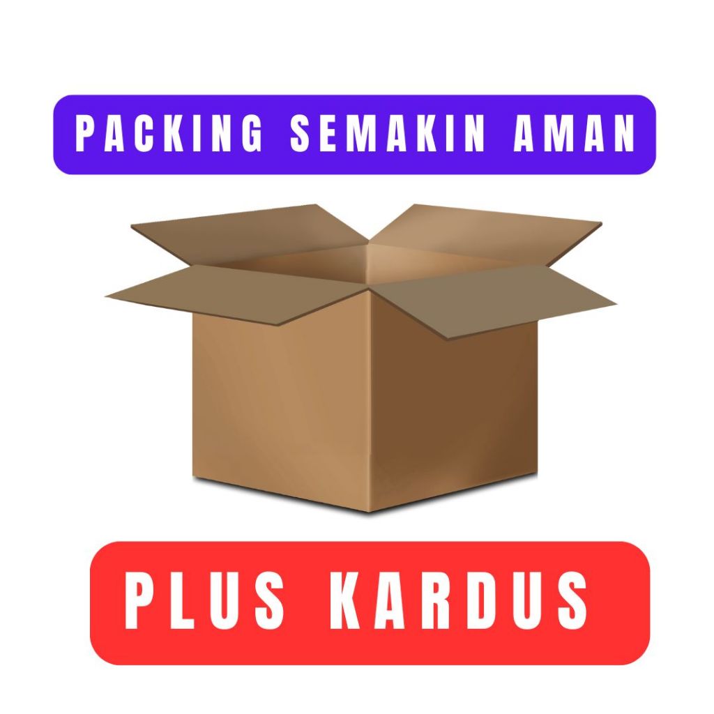 

pakai kardus paket lebih aman