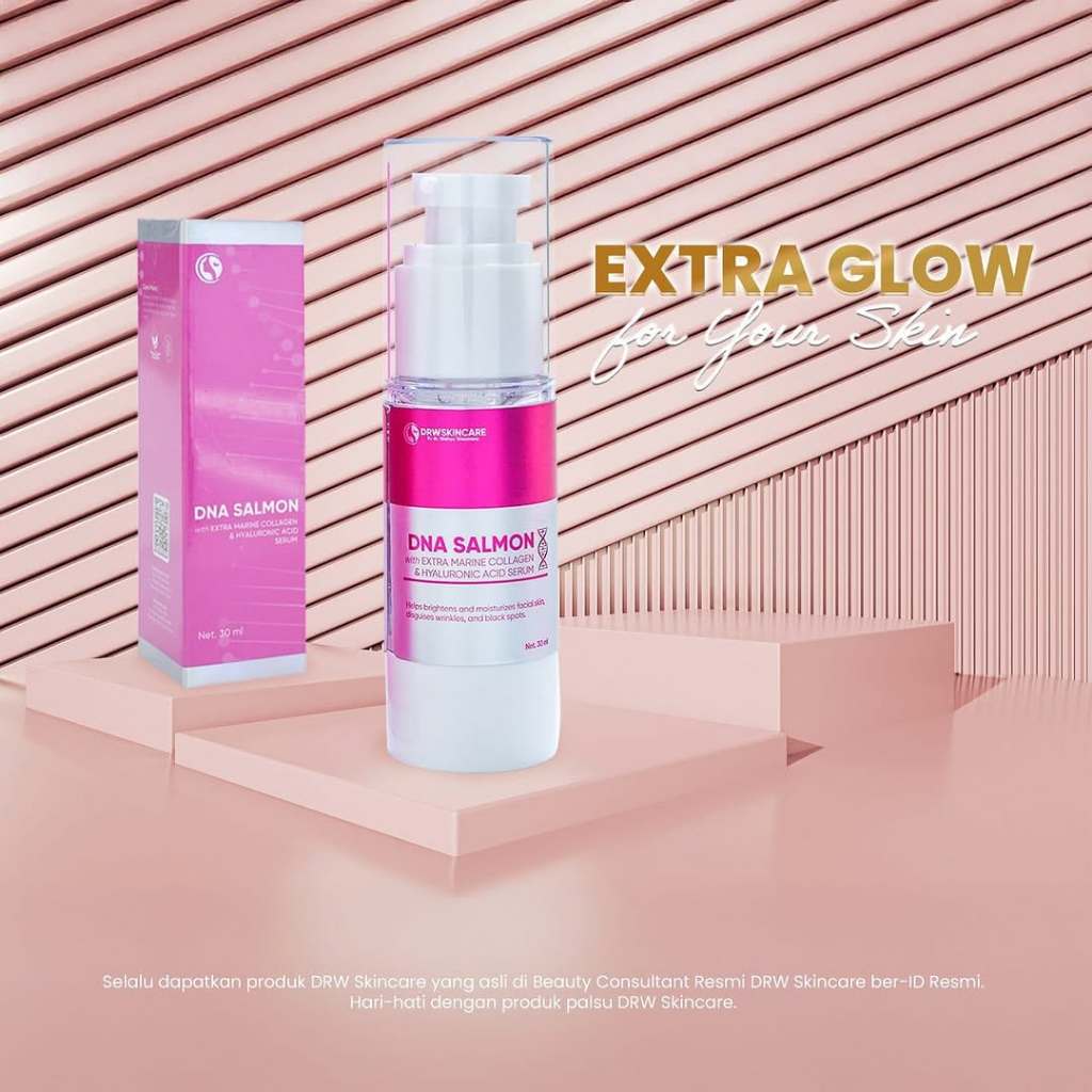 Serum DNA Salmon Extra Marine DRW SKINCARE Perawatan Kecantikan Wajah Serum Essence