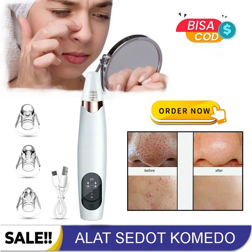 Alat Facial Wajah Elektrik Pembersih Komedo & Poripori