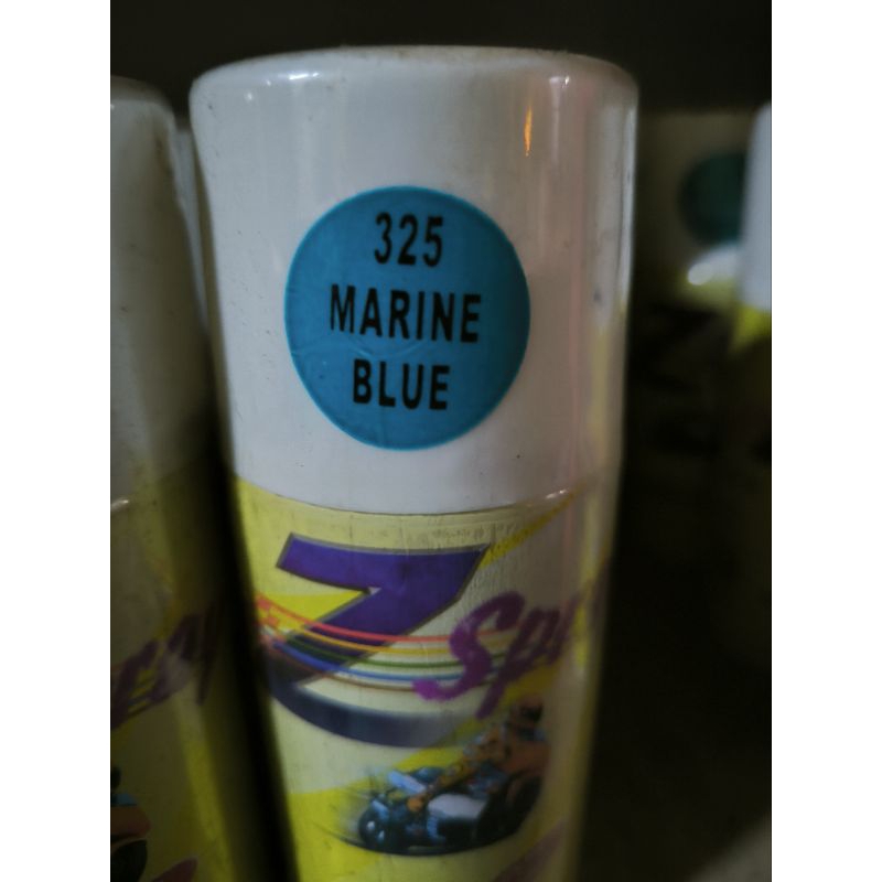 cat semprot cat kaleng Zspray marine blue 325